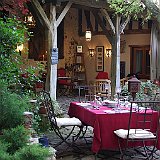 terrase du salon de the